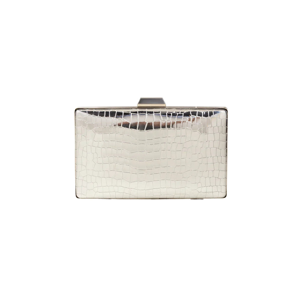 Crocodile Texture Clutch Bag