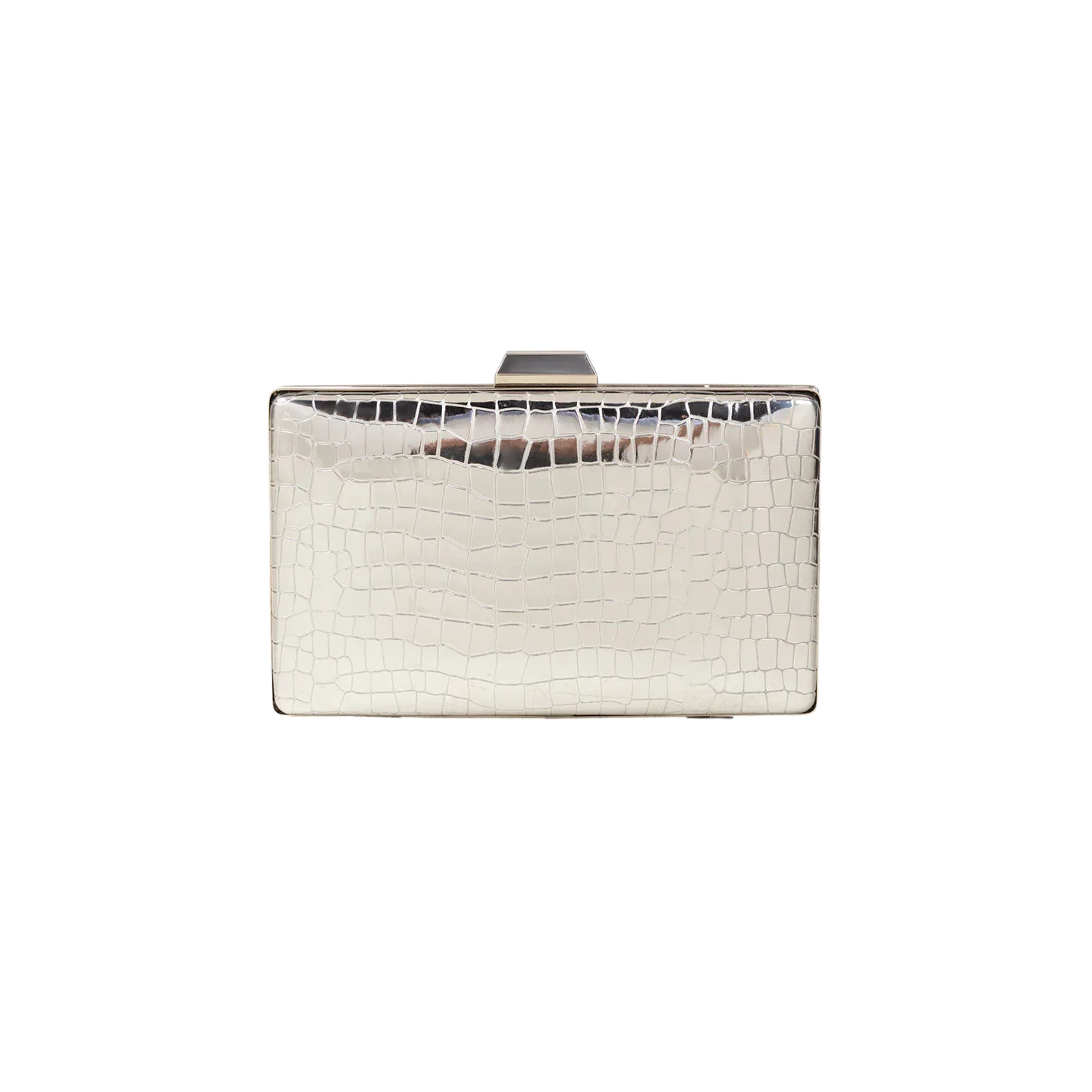 Crocodile Texture Clutch Bag