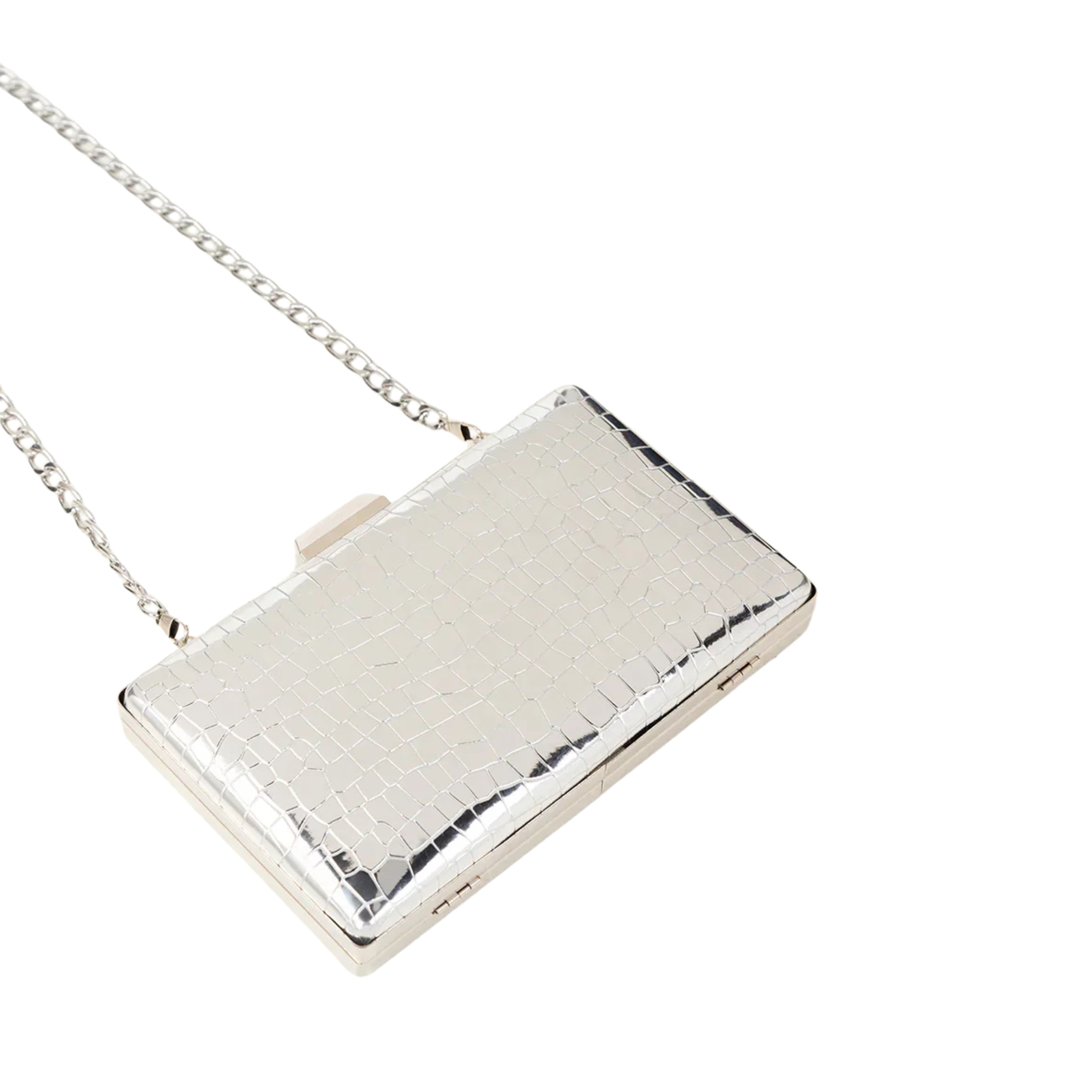 Crocodile Texture Clutch Bag women